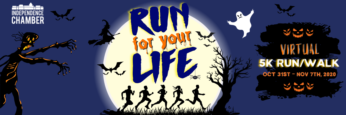 Run For Your Life 5K (virtual) logo on RaceRaves