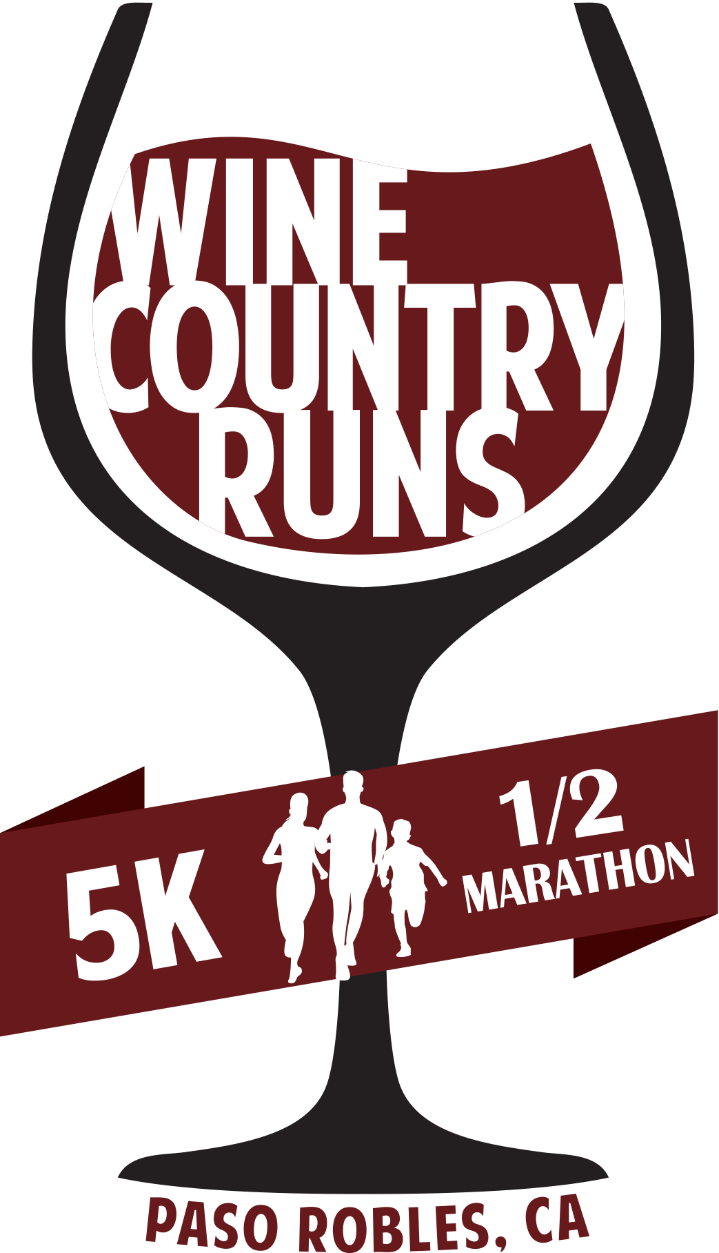 Wine Country Runs Half Marathon logo on RaceRaves