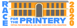 Race for the Printery (virtual) logo on RaceRaves