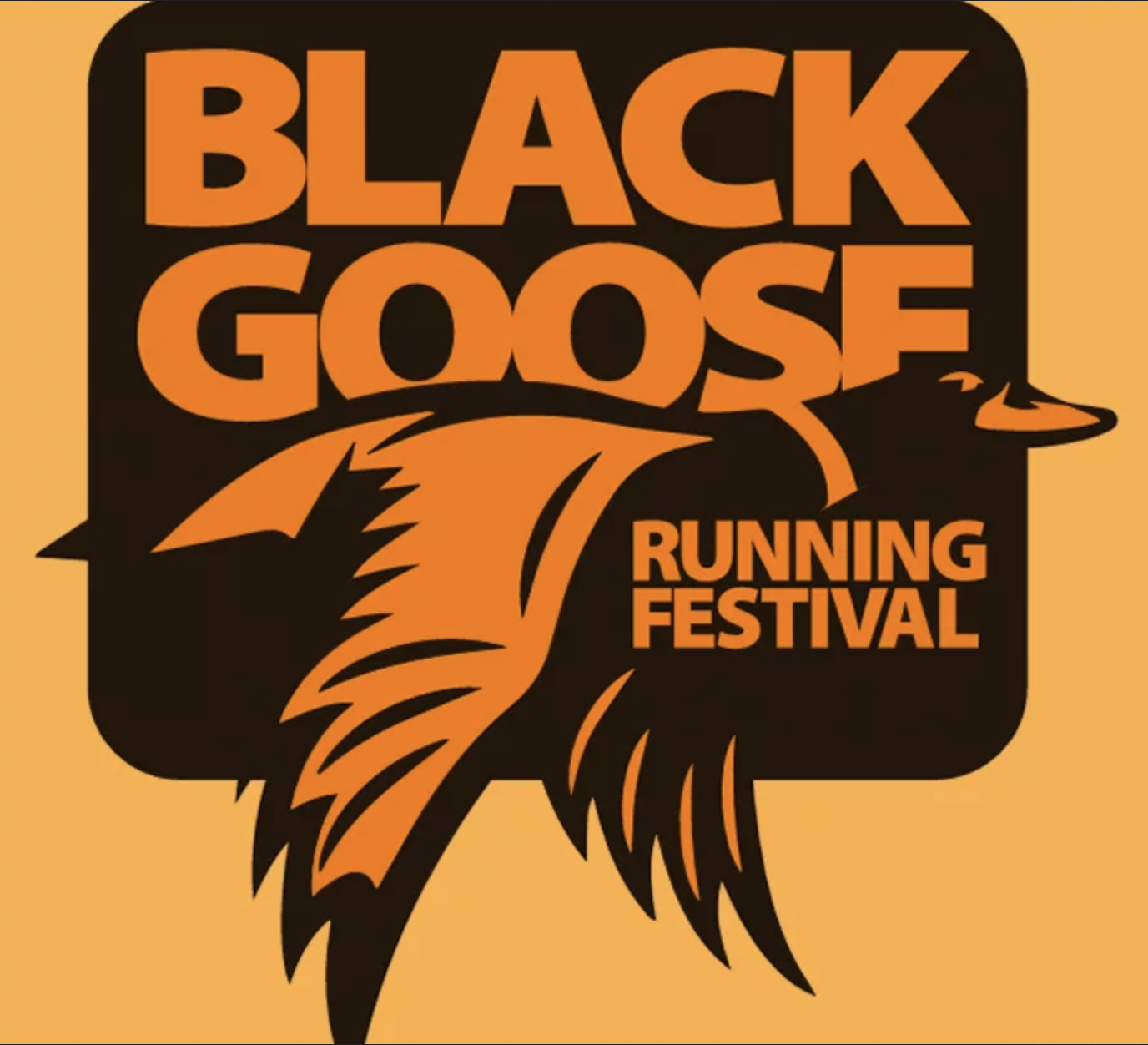 Black Goose Running Festival logo on RaceRaves