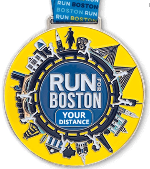 Run for Boston Virtual Challenge logo on RaceRaves