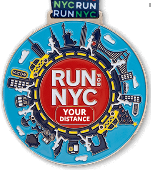 Run for NYC Virtual Challenge logo on RaceRaves