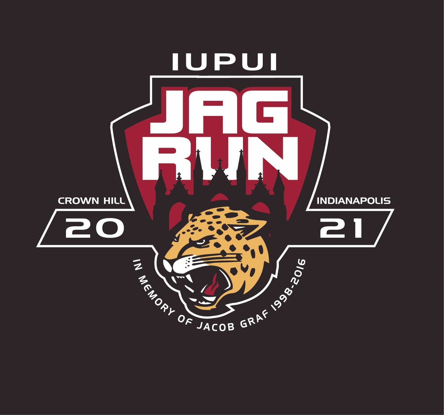 IUPUI Jag Run 5K logo on RaceRaves