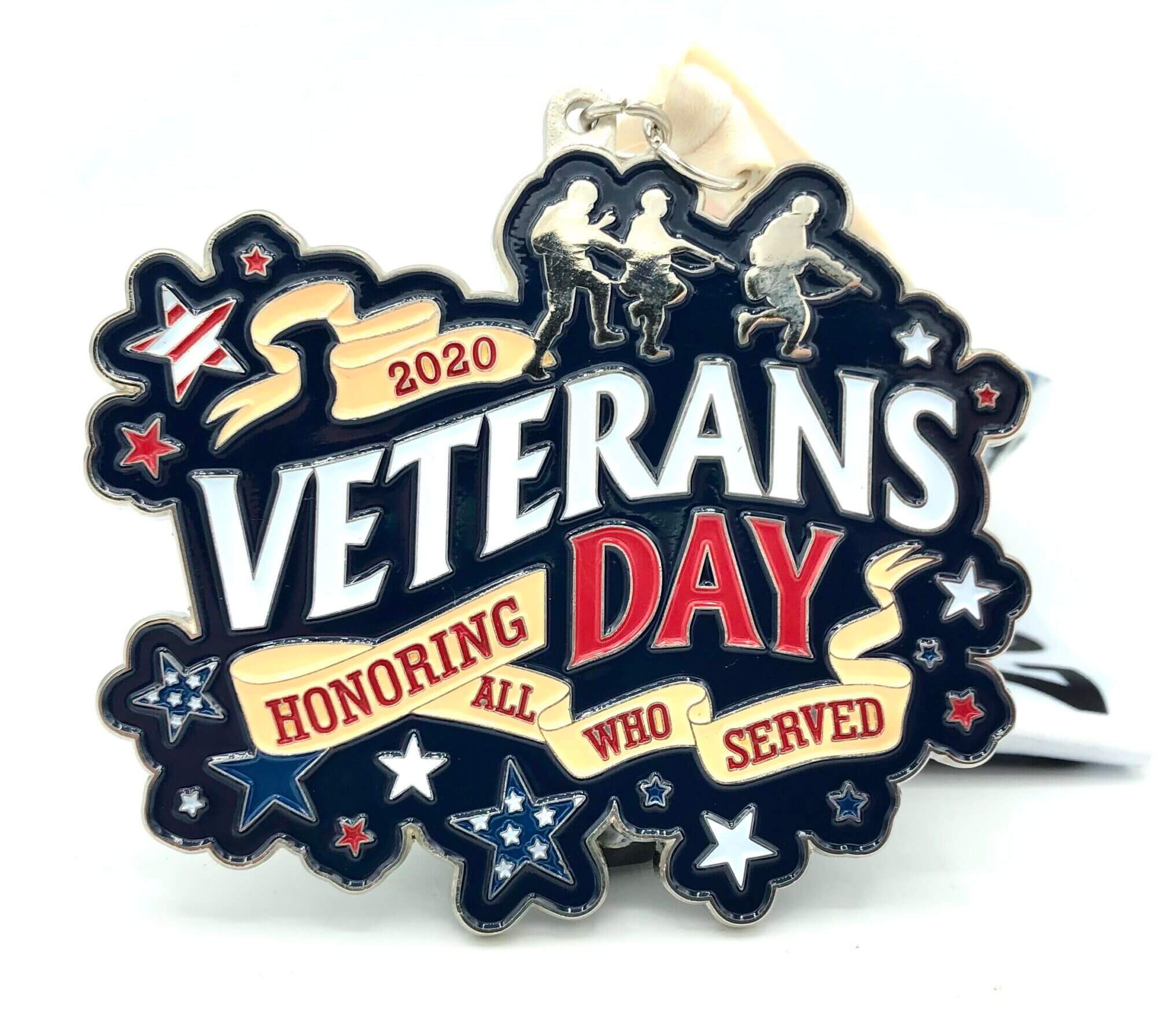 Veterans Day Virtual Run logo on RaceRaves
