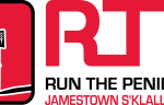 Jamestown Glow Run logo on RaceRaves