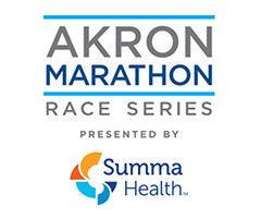 Akron Marathon & Half Marathon logo on RaceRaves