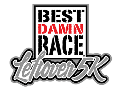 Best Damn Race Leftover 5K logo on RaceRaves