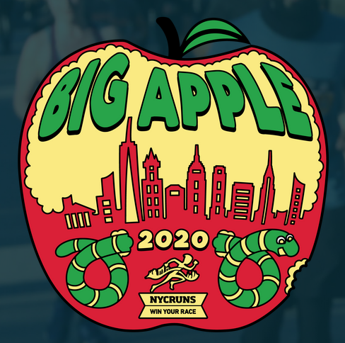 NYCRUNS Big Apple 4 Miler logo on RaceRaves