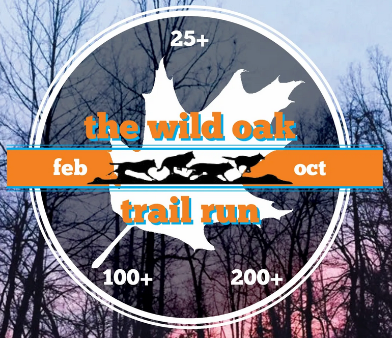 Hot TWOT (The Wild Oak Trail) Run logo on RaceRaves