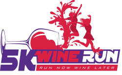 Wine Run 5K Whispering Oaks logo on RaceRaves