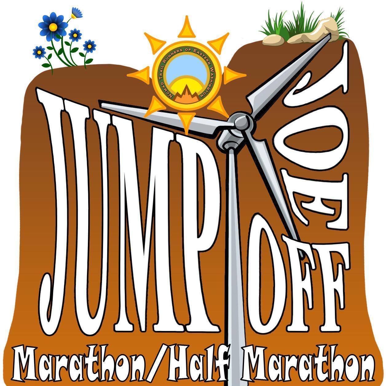 Jump Off Joe Marathon and Halfer logo on RaceRaves