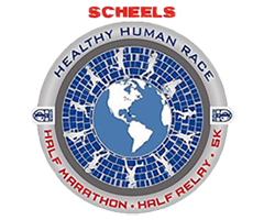 Scheels Healthy Human Race logo on RaceRaves
