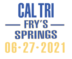 Cal Tri Events Fry’s Springs logo on RaceRaves