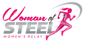 Woman of Steel Relay logo on RaceRaves