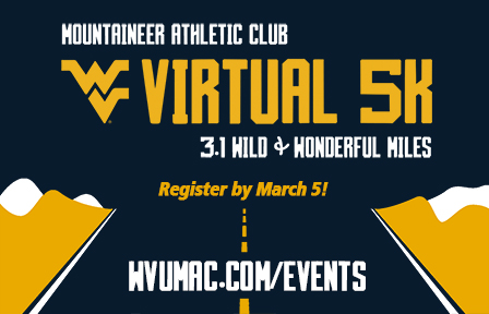 WVU5K (virtual) logo on RaceRaves