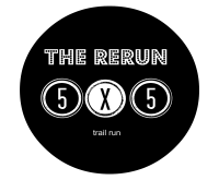 Rerun 5×5 Trail Run logo on RaceRaves