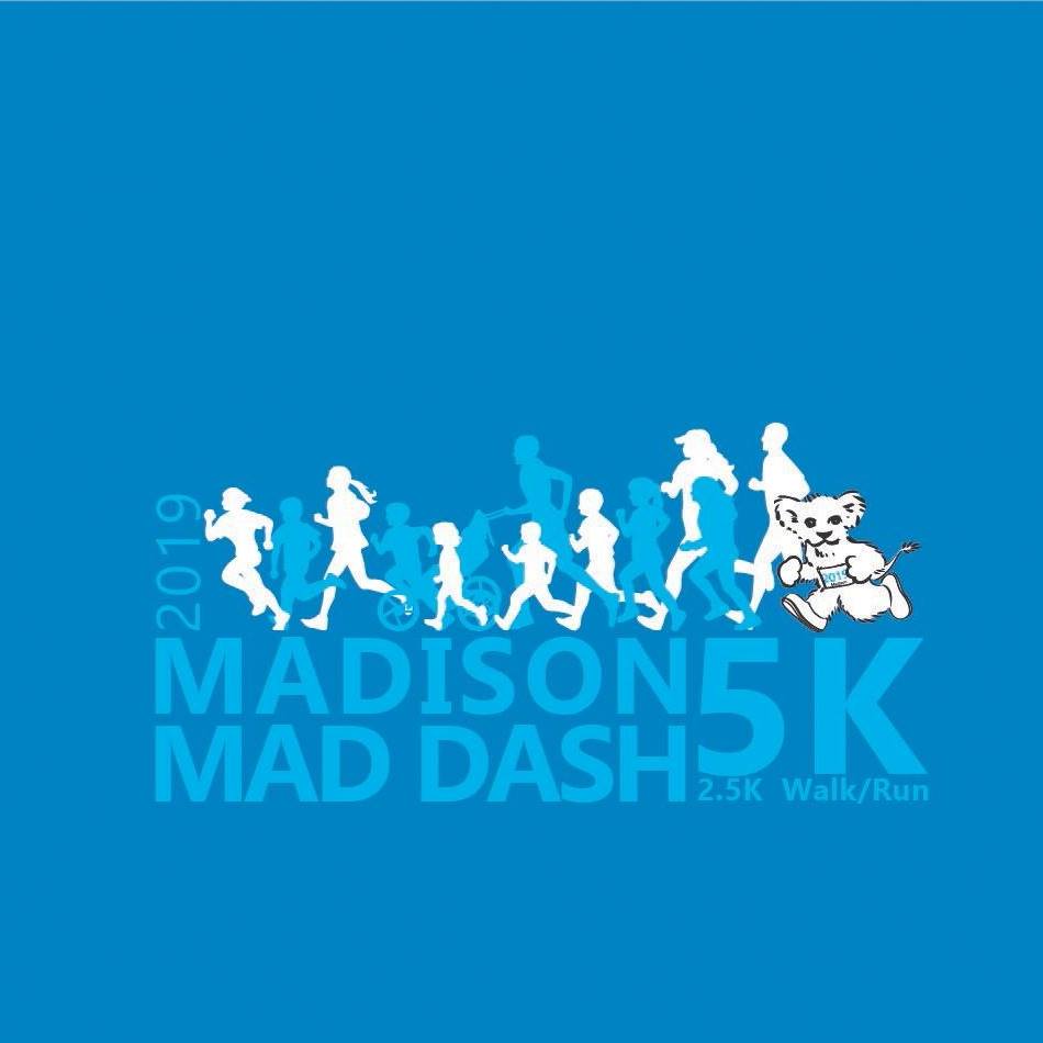 Madison Mad Dash 5K logo on RaceRaves