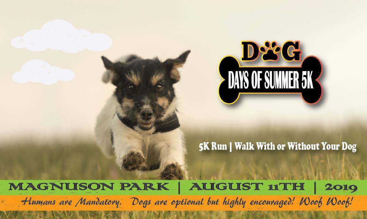 Dog Days of Summer 5K logo on RaceRaves
