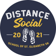 Distance Social 5K logo on RaceRaves