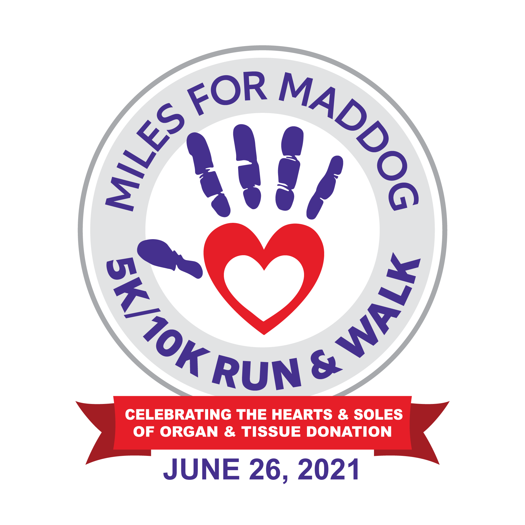 Miles for Maddog 5K & 10K logo on RaceRaves
