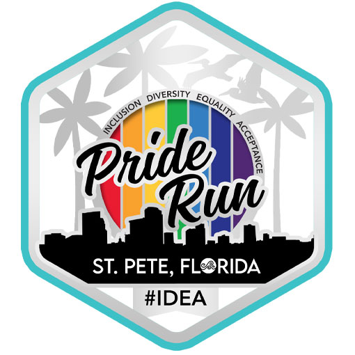 Pride Run St. Pete logo on RaceRaves