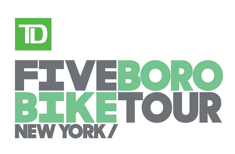 Five Boro Bike Tour logo on RaceRaves
