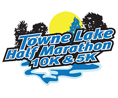 Towne Lake Half Marathon, 10K & 5K logo on RaceRaves