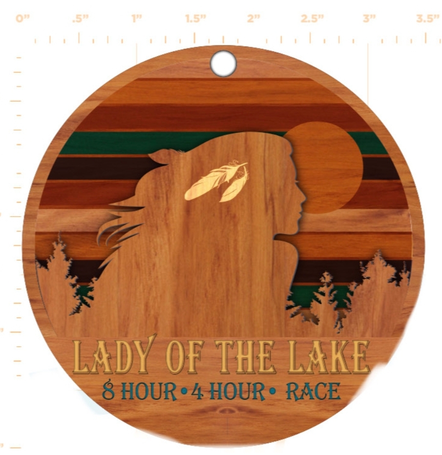 Lady of the Lake 4 & 8 Hour logo on RaceRaves