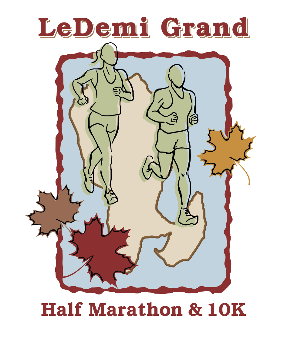 Le Demi Grand Half Marathon & 10K logo on RaceRaves