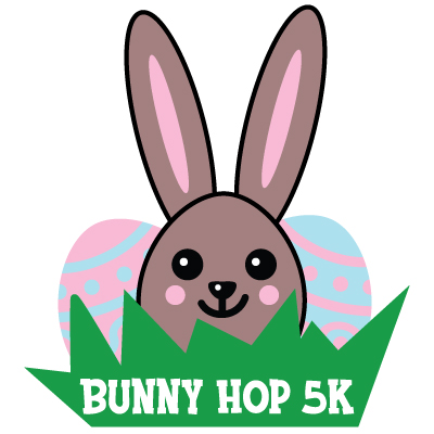 Bunny Hop 5K logo on RaceRaves