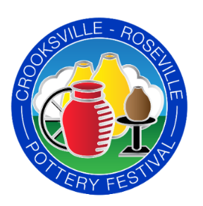 Crooksville Roseville Pottery Festival 5K logo on RaceRaves