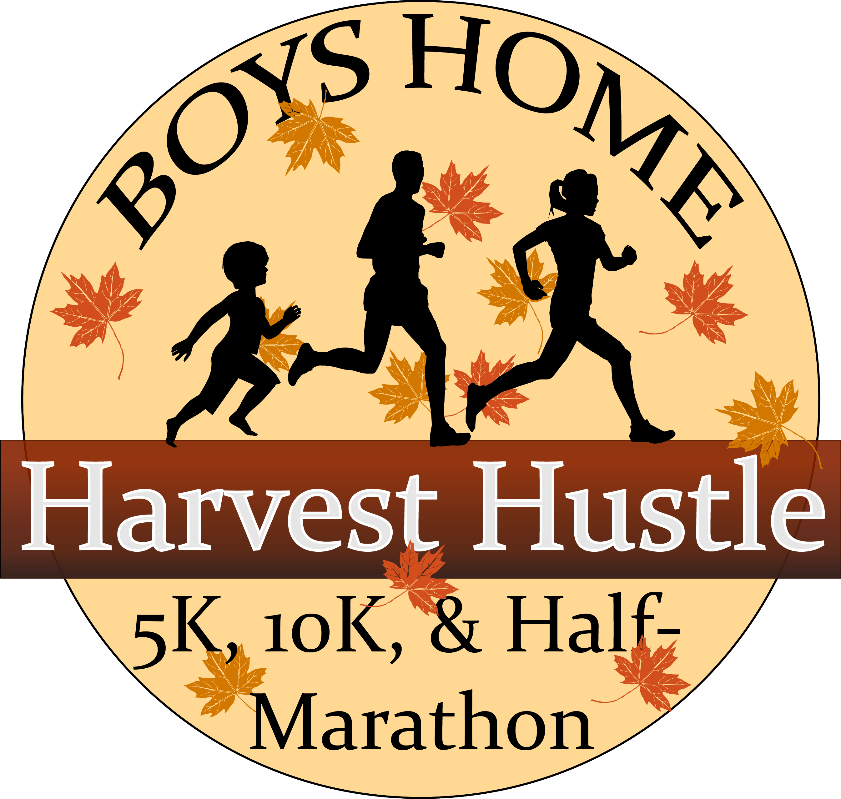 Boys Home Harvest Hustle logo on RaceRaves