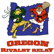 Oregon Rivalry Relay (fka Civil War Relay) logo on RaceRaves