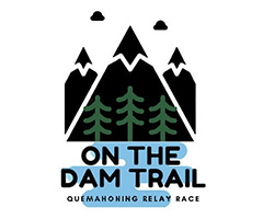 On the Dam Trail: Quemahoning Relay Race logo on RaceRaves
