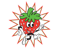 Strawberry Strut logo on RaceRaves