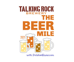 Beer Mile at Talking Rock Brewery logo on RaceRaves