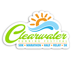 Clearwater Running Festival logo on RaceRaves