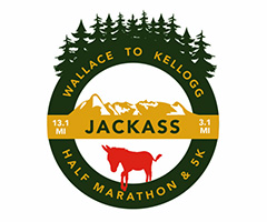 Jackass Half Marathon & 5K logo on RaceRaves