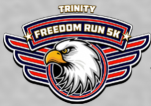 Trinity Freedom Run 5K logo on RaceRaves