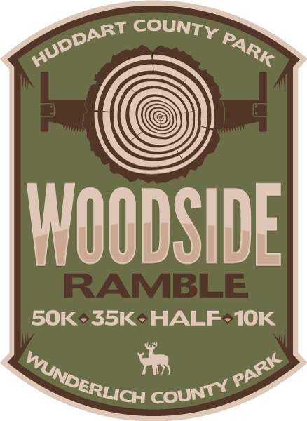 Woodside Ramble logo on RaceRaves