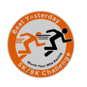 Beat Yesterday Challenge logo on RaceRaves