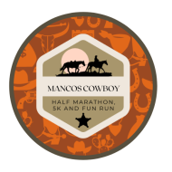 Mancos Cowboy Half Marathon & 5K logo on RaceRaves