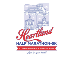 Heartland Half Marathon & 5K logo on RaceRaves