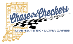 Chase the Checkers Half Marathon & 5K logo on RaceRaves