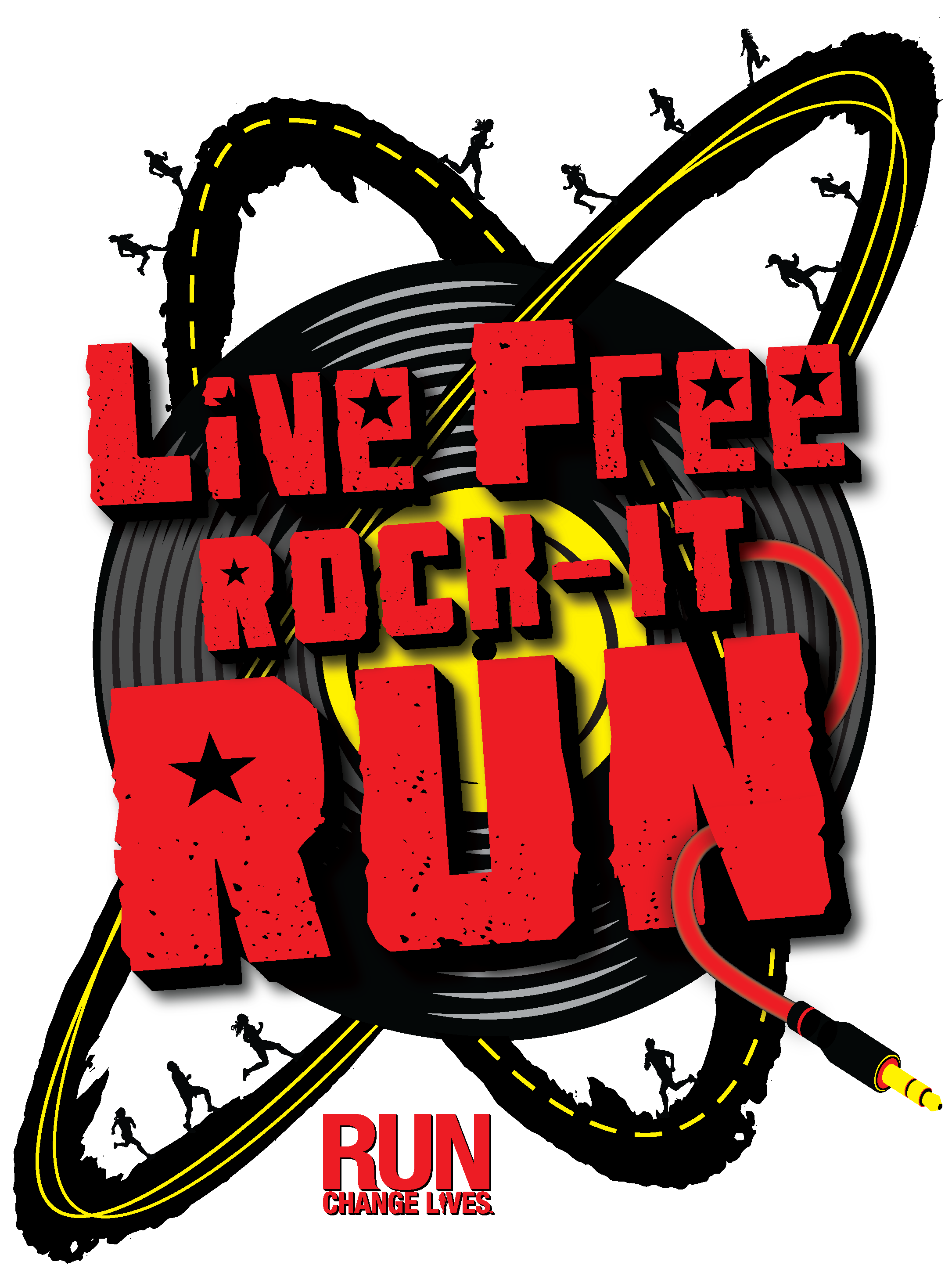 Live Free ROCK-IT Half Marathon Relay & 5K logo on RaceRaves