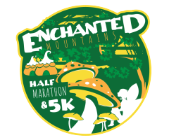 Enchanted Mountain Half Marathon & 5K logo on RaceRaves