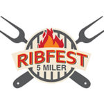 Ribfest 5 Miler logo on RaceRaves