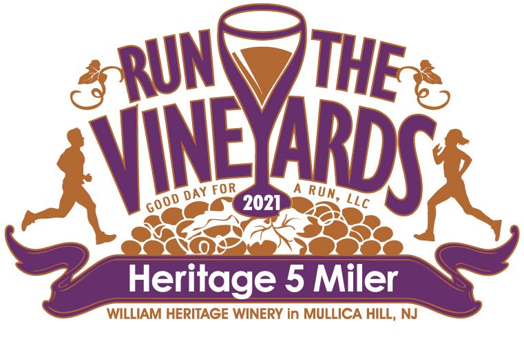 Run the Vineyards Heritage 5 Miler logo on RaceRaves
