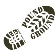 Pound the Ground 5K logo on RaceRaves