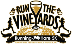 Run the Vineyards Running Hare 5K logo on RaceRaves